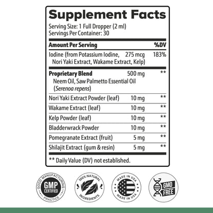 PotentStream Drops – Plant Extract Liquid – 1 Month Supply | Liquid drops with plant extracts, original formula | Made in USA | Take by dropper, mixes into water