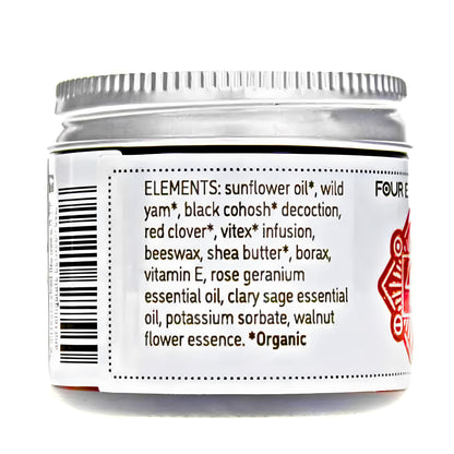 Four Elements 4E Wild Yam Organic Balancing Cream for Women -1st Place Winner