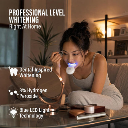 GuruNanda Teeth Whitening Kit, Up to 10 Shades Whitening, 40 Treatments