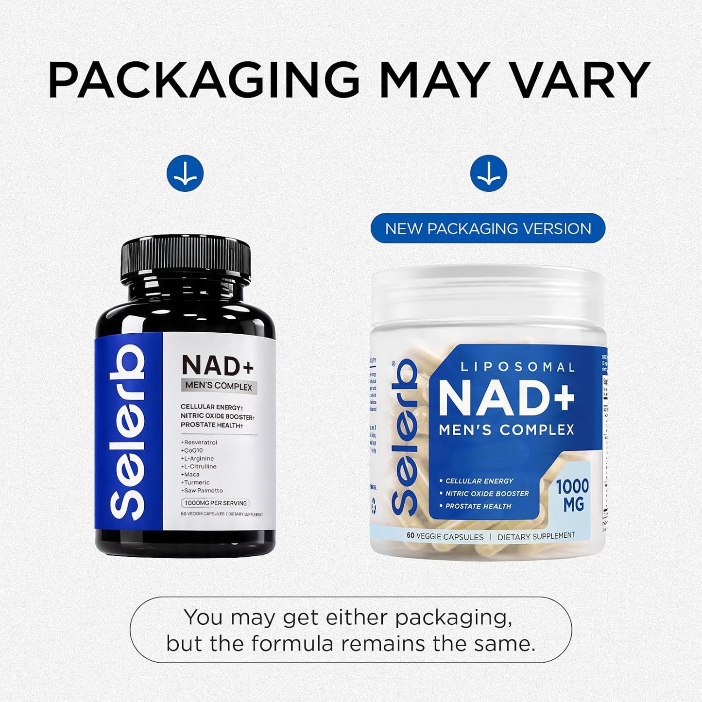 Selerb NAD+ Supplements for Men & Women
