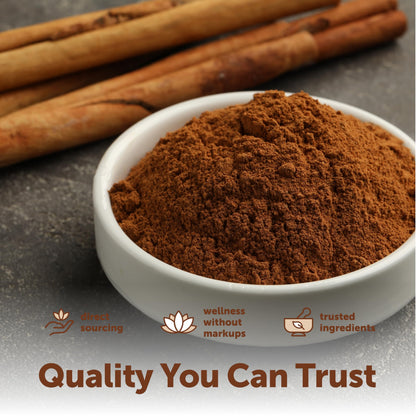 Micro Ingredients Organic Ceylon Cinnamon Powder, 8 oz | Sri Lanka Source | True Cinnamon for Spice & Seasoning | Great for Baking, Cooking, & Drinks | Additive Free, Non-GMO