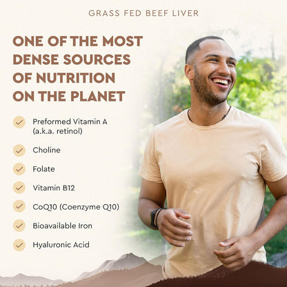 Ancestral Supplements Grass Fed Beef Liver Capsules, 180 Ct (3-Pack) | This freeze-dried beef liver supplement supports energy production, cleansing, digestion and immunity.