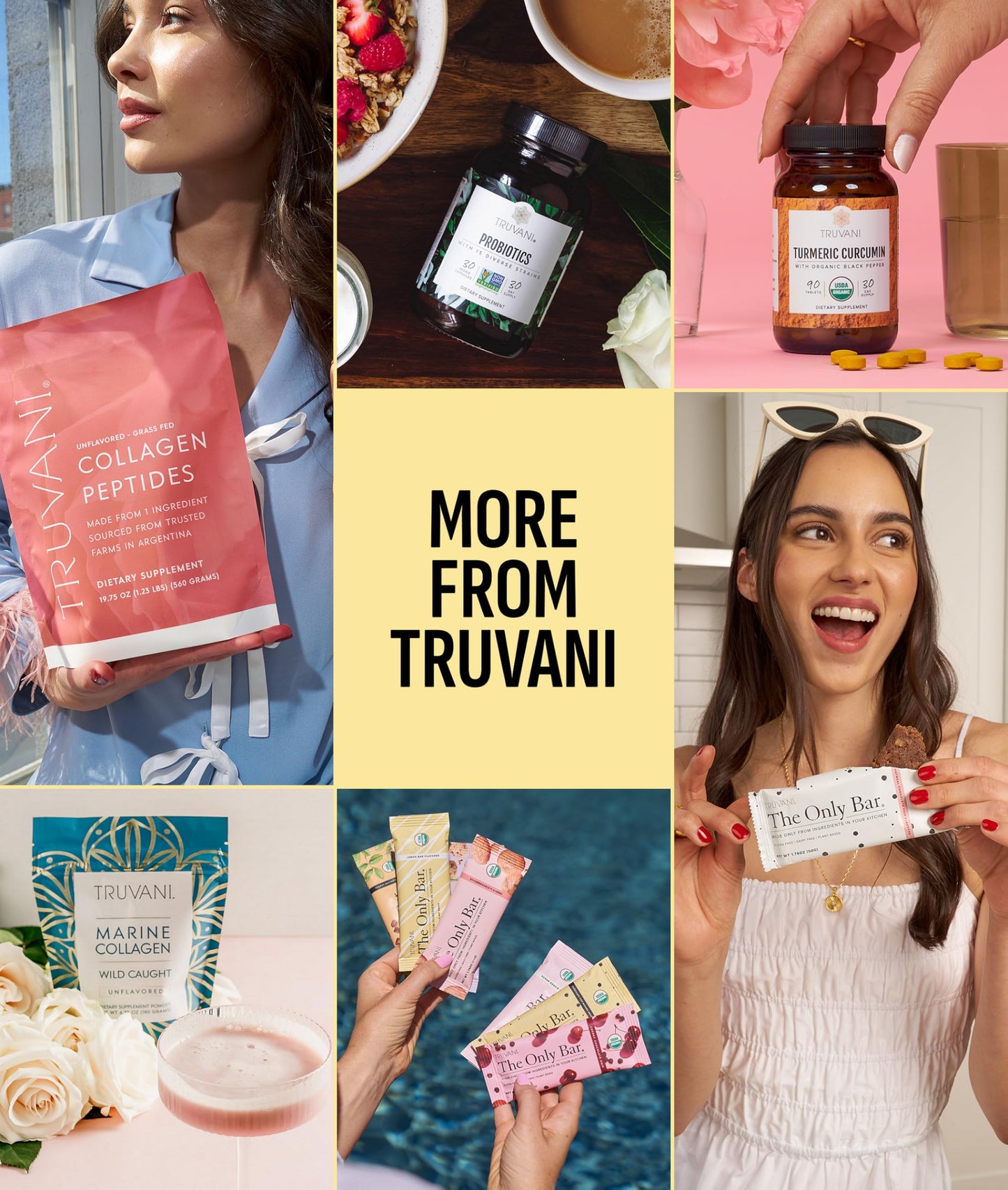 Truvani Organic Plant Based Protein Powder | Strawberry | 10 Servings | Vegan | 20g Pea Protein | Single Serving Travel Packets | Keto | Gluten & Dairy Free | Low Carb