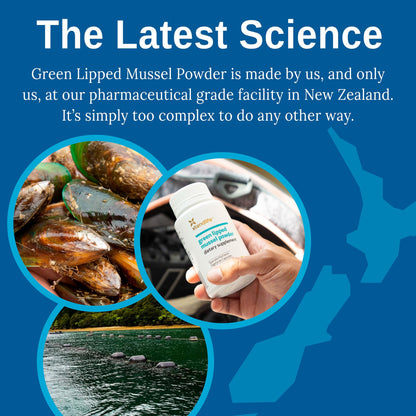 Xtend-Life | Green Lipped Mussel Powder | Extra Strength New Zealand Green Lipped Mussel 2400mg per Serving | for Joint Health & Inflammation Management | 120 Capsules (one Month Supply)