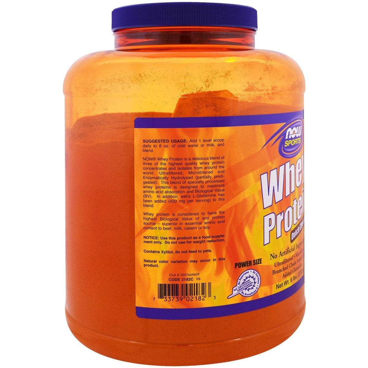 Now Foods Whey Protein Chocolate 5 LBs