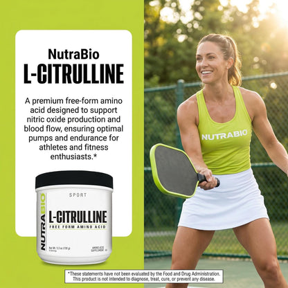 NutraBio L-Citrulline, Free Form Amino Acid, 5.3 oz (150 g)