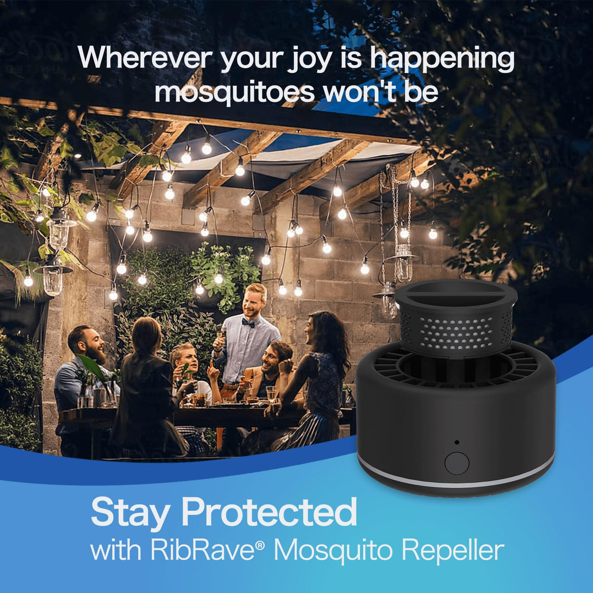 Rechargeable Mosquito Repeller Outdoor Patio Bug Insect Repellent Indoor