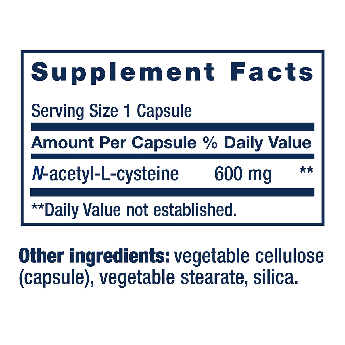 Life Extension N-Acetyl-L-Cysteine (NAC), Immune, Respiratory, Liver Health, NAC 600
