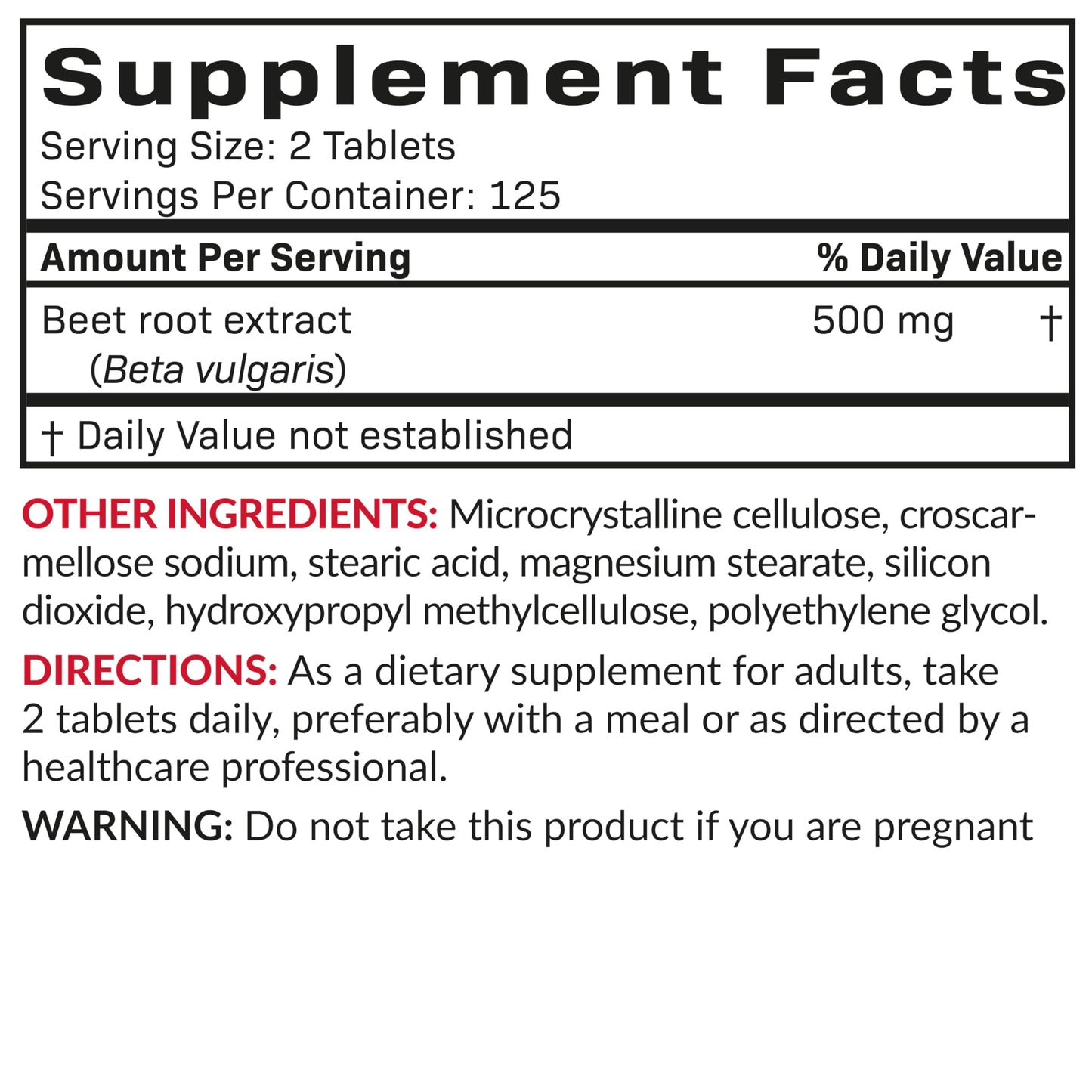 Futurebiotics Beet Root Extra Strength, Non-GMO, 120 Vegetarian Tablets