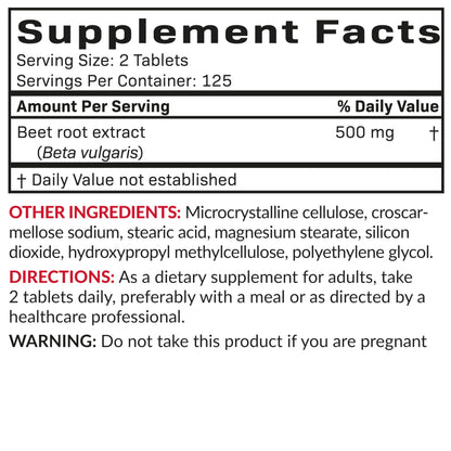 Futurebiotics Beet Root Extra Strength, Non-GMO, 120 Vegetarian Tablets