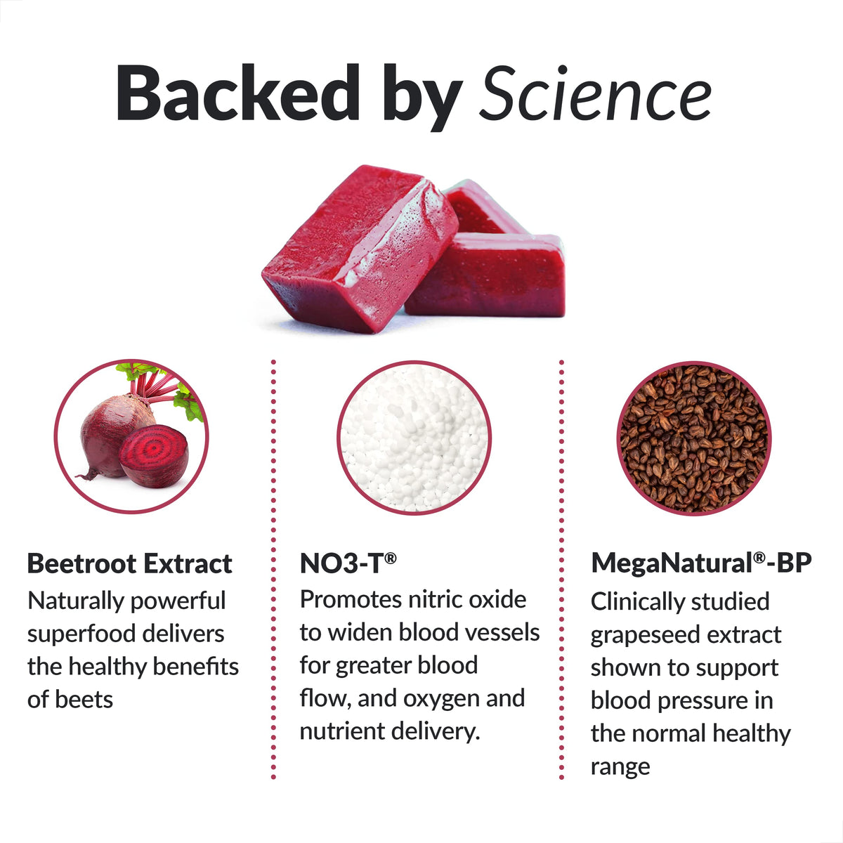 Force Factor Total Beets Blood Pressure Support Supplements with Beet Powder & Total