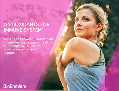 BioEmblem Triple Magnesium Complex and CoQ10 with BioPerine