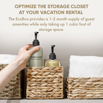 Terra Pure 1-Shoppe | Spa Collection 15 Piece Ecobox All-In-Kit | Green Tea Lemongrass