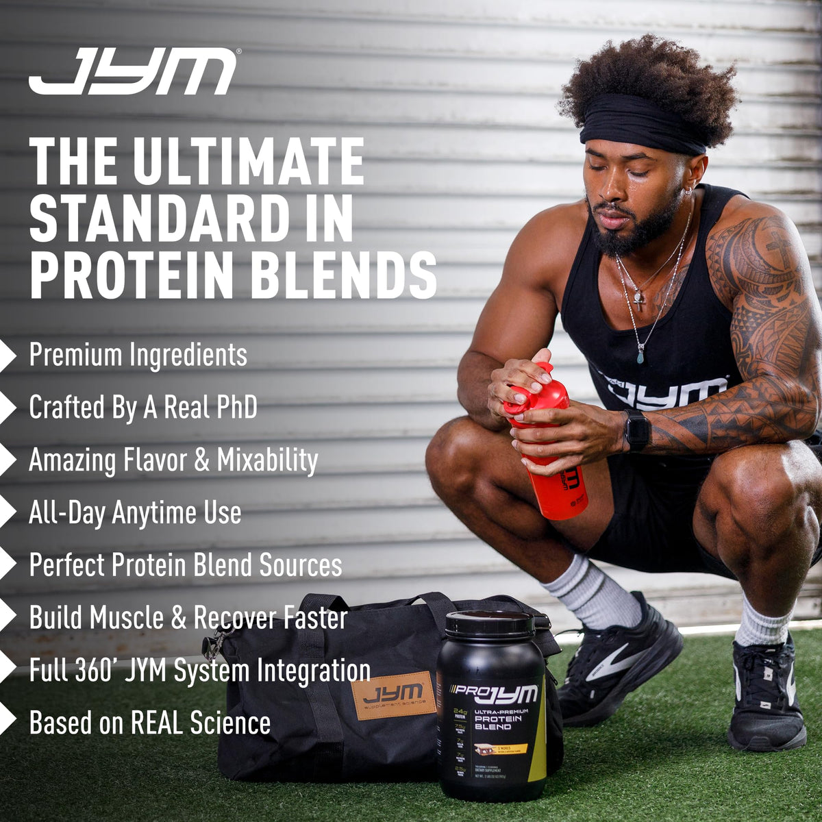 Pro JYM Protein Powder - Egg White, Milk, Whey Protein Isolates & Micellar Casein