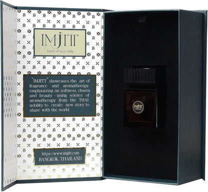 Gulab Jamun by Imjitt - Authentic Thai Botanical Aroma Diffuser with Turkish Rose and White Tea Notes, Featuring Luxury Reed diffusers for Home to Create a Welcoming, Long-Lasting Ambient Scent