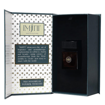 Gulab Jamun by Imjitt - Authentic Thai Botanical Aroma Diffuser with Turkish Rose and White Tea Notes, Featuring Luxury Reed diffusers for Home to Create a Welcoming, Long-Lasting Ambient Scent