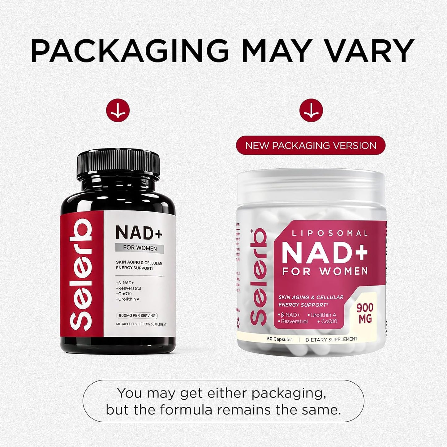 Selerb NAD+ Supplements for Men & Women