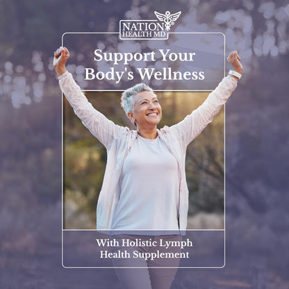 Lymph MD | Lymphatic Drainage Supplement | Lymph Support | Lymph System Support with Bromelain, Echinacea, Burdock Root, Dandelion, Rutin, Kelp. 30 Days Supply. 60 Capsules