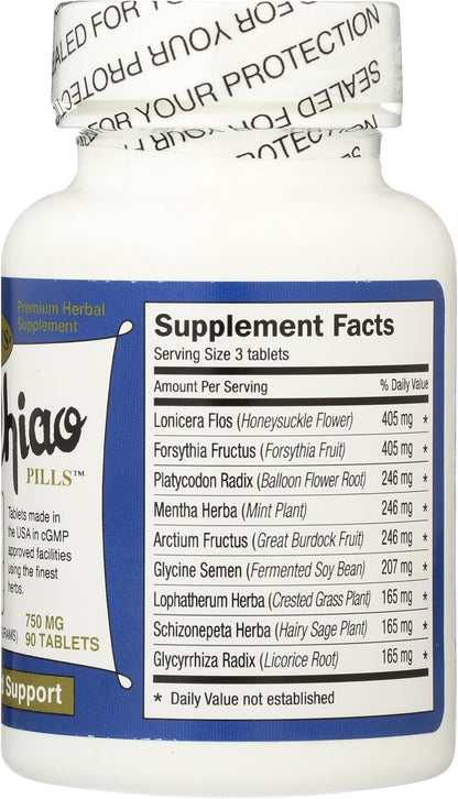 Dr. Shen's YIN CHIAO 90 Tablets