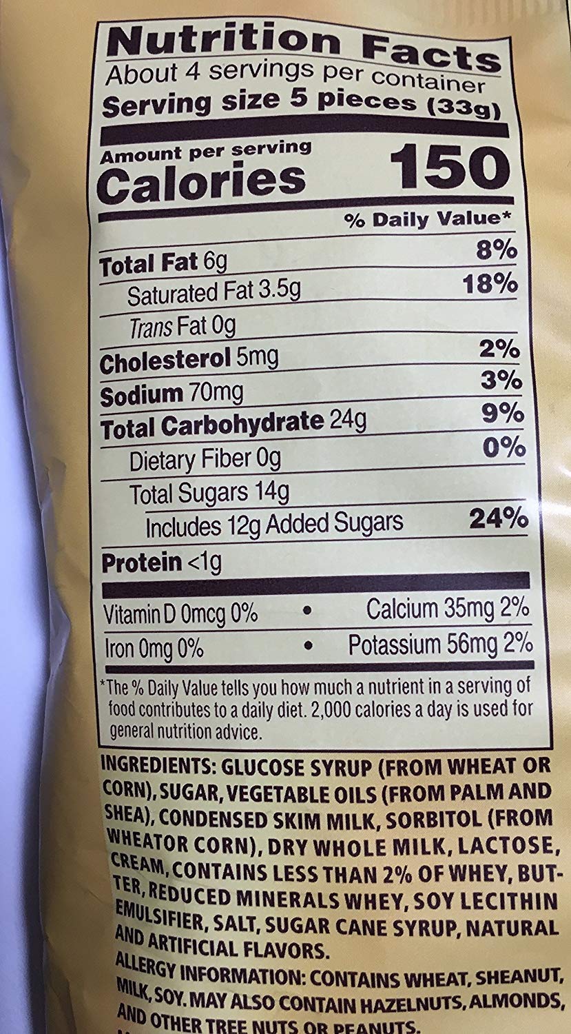 Werther's Original Sugar Free Hard Candies 1.46 Oz (3 Pack)