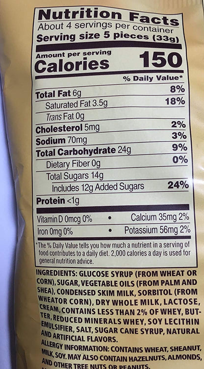 Werther's Original Sugar Free Hard Candies 1.46 Oz (3 Pack)