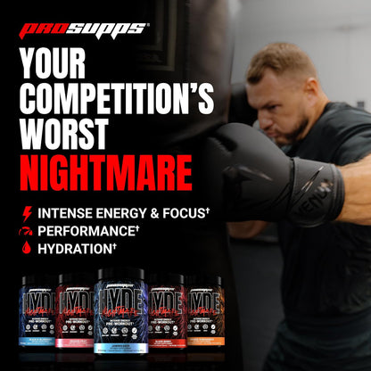 PROSUPPS Hyde Nightmare Intense Energy Pre-Workout, Dragon Fruit, and Creatine 300 Bundle