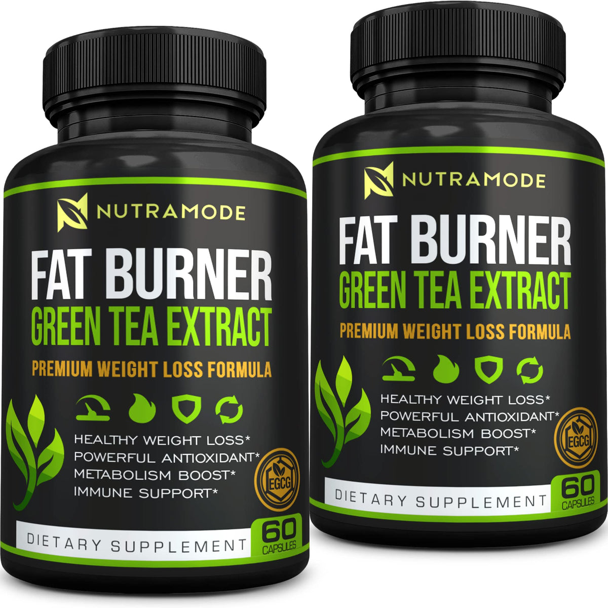 Premium Green Tea Extract Fat Burner Supplement EGCG-Natural Appetite Suppressant