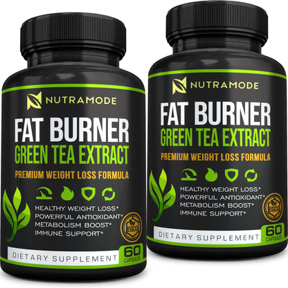 Premium Green Tea Extract Fat Burner Supplement EGCG-Natural Appetite Suppressant