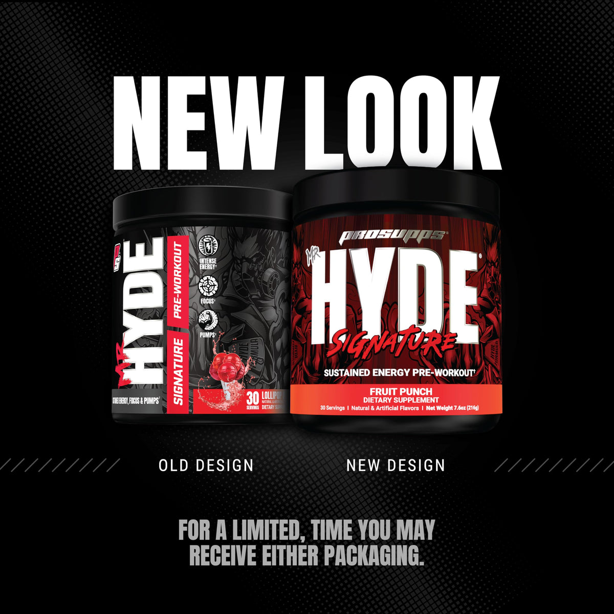 PROSUPPS Mr. Hyde Signature Series Pre-Workout Energy Drink – Intense Sustained Energy