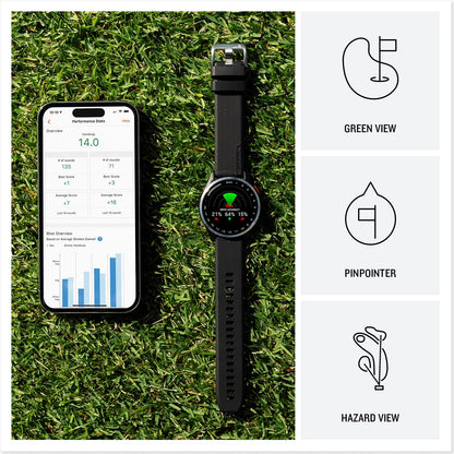Garmin Approach® S44, Golf GPS Smartwatch, 43mm, Black
