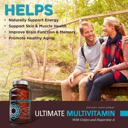 OmniBiotics Ultimate Daily Multivitamin + Ashwagandha Root Supplement