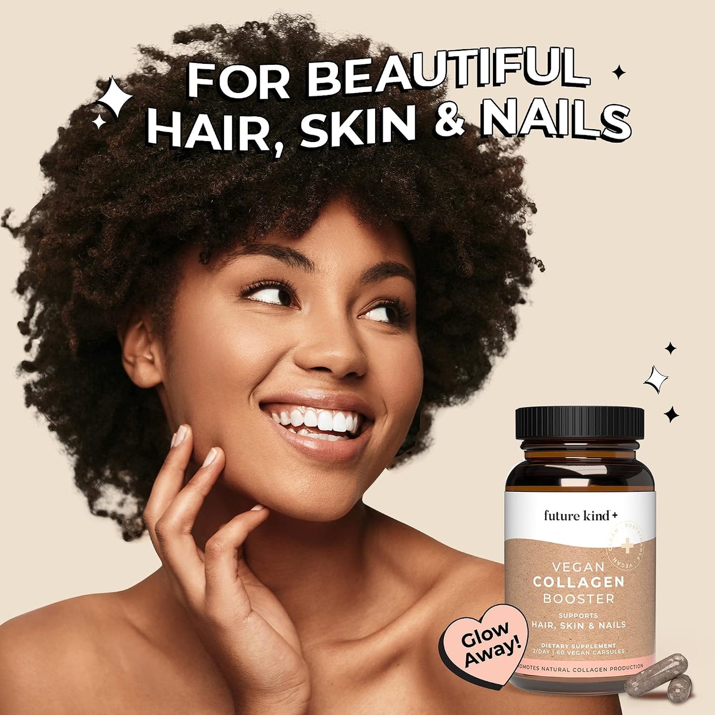 Future Kind Best Sellers Bundle | Vegan Multivitamins and Collagen Booster | Vegan Multivitamins for Women and Men with B12, Omega 3, and Vitamin D3 | Collagen Supports Skin, Hair, and Nail Health