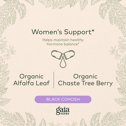 Gaia Herbs Menopause Support Daytime - Helps Maintain Hormone Balance and Well