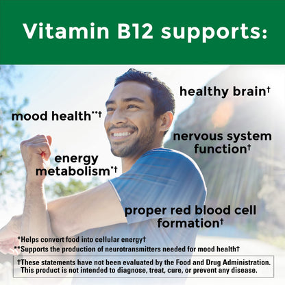 Nature Made Vitamin B12 1000 mcg, Dietary Supplement For Energy Metabolism Support