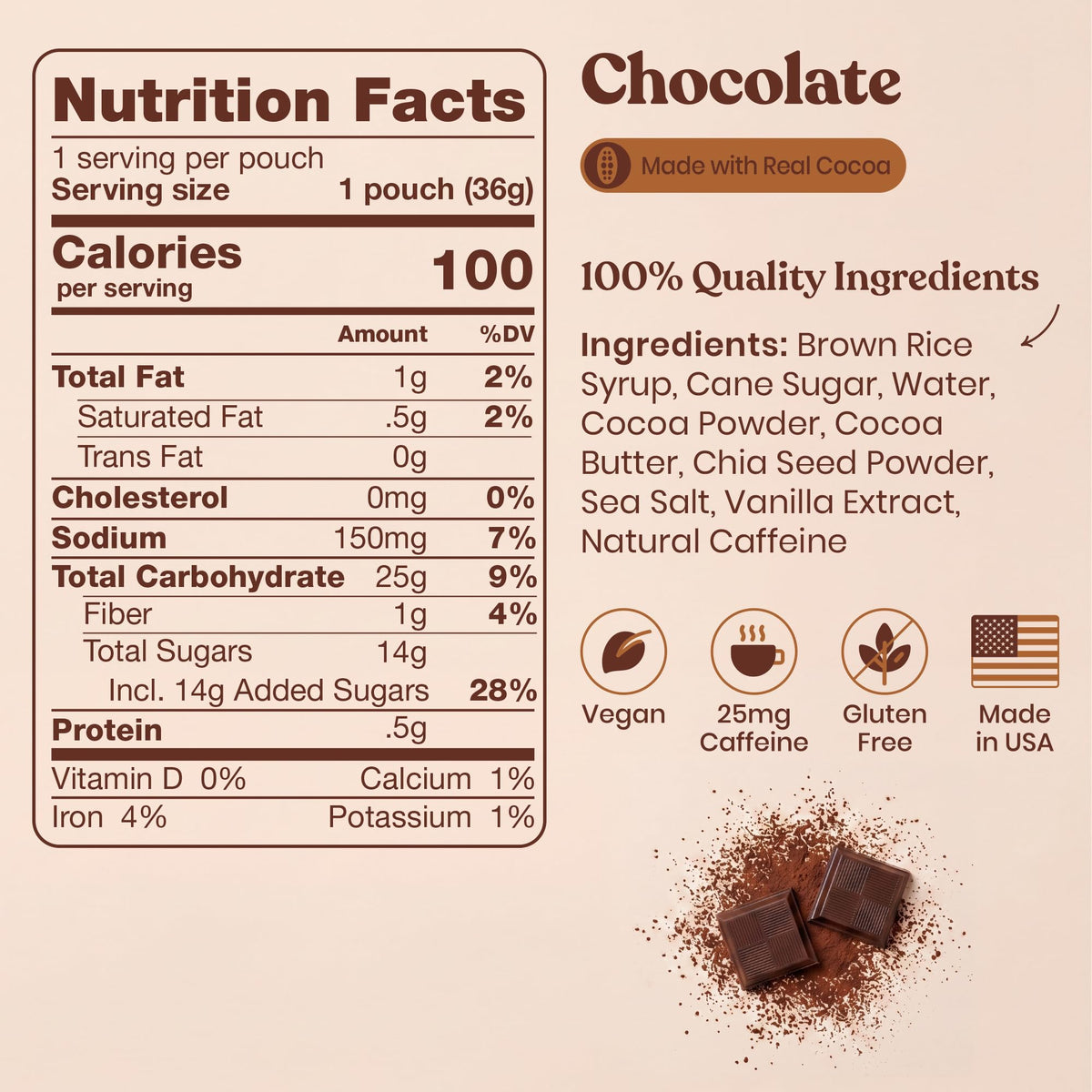 Huma Chia Energy Gel, Variety, 12 Gels