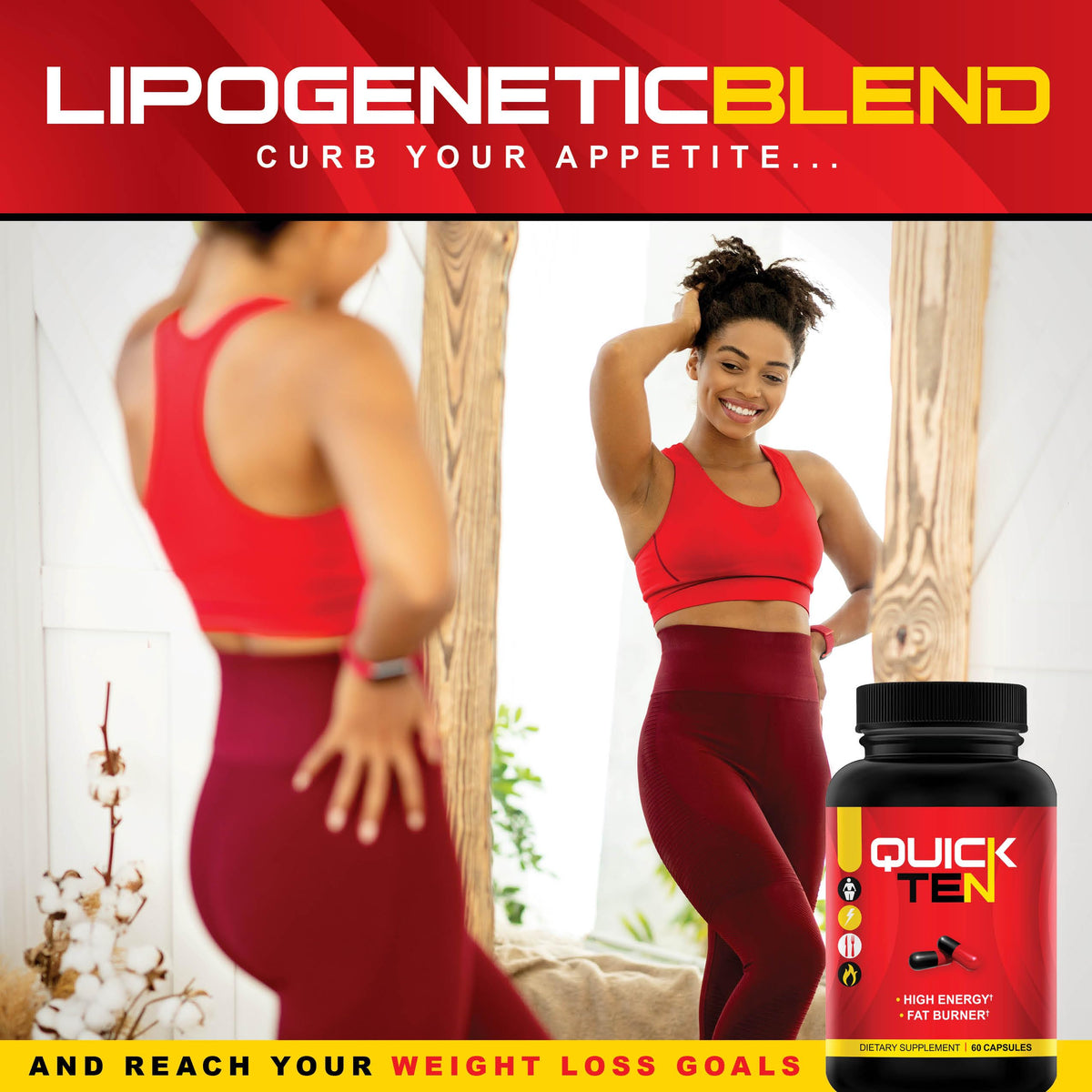Nutriment Quick Ten - Best Weight Loss Pills - Natural Metabolism Booster