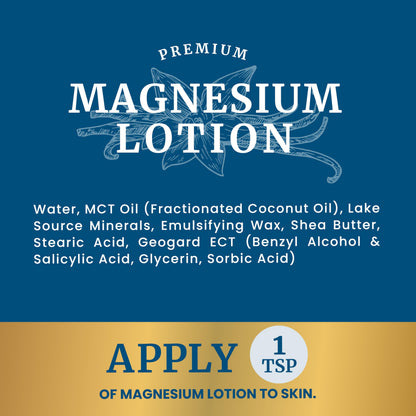 Magnesium Lotion | Relieves Muscle Cramps & Soreness | Relaxation & Calming Support