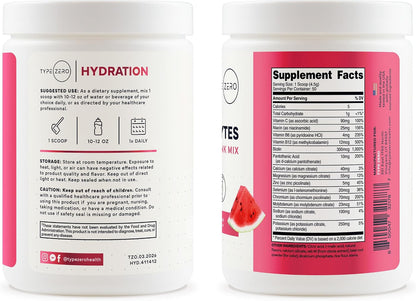 Type Zero Clean Electrolytes Hydration Powder (Watermelon) 50 Servings
