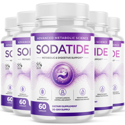 Sodatide Capsules , Soda Tide Weight Management Pills 2-Pack 120 Capsules