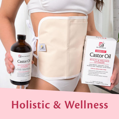 Organic Castor Oil Roll On - Extra Virgin, Unrefined & Hexane-free (3oz)