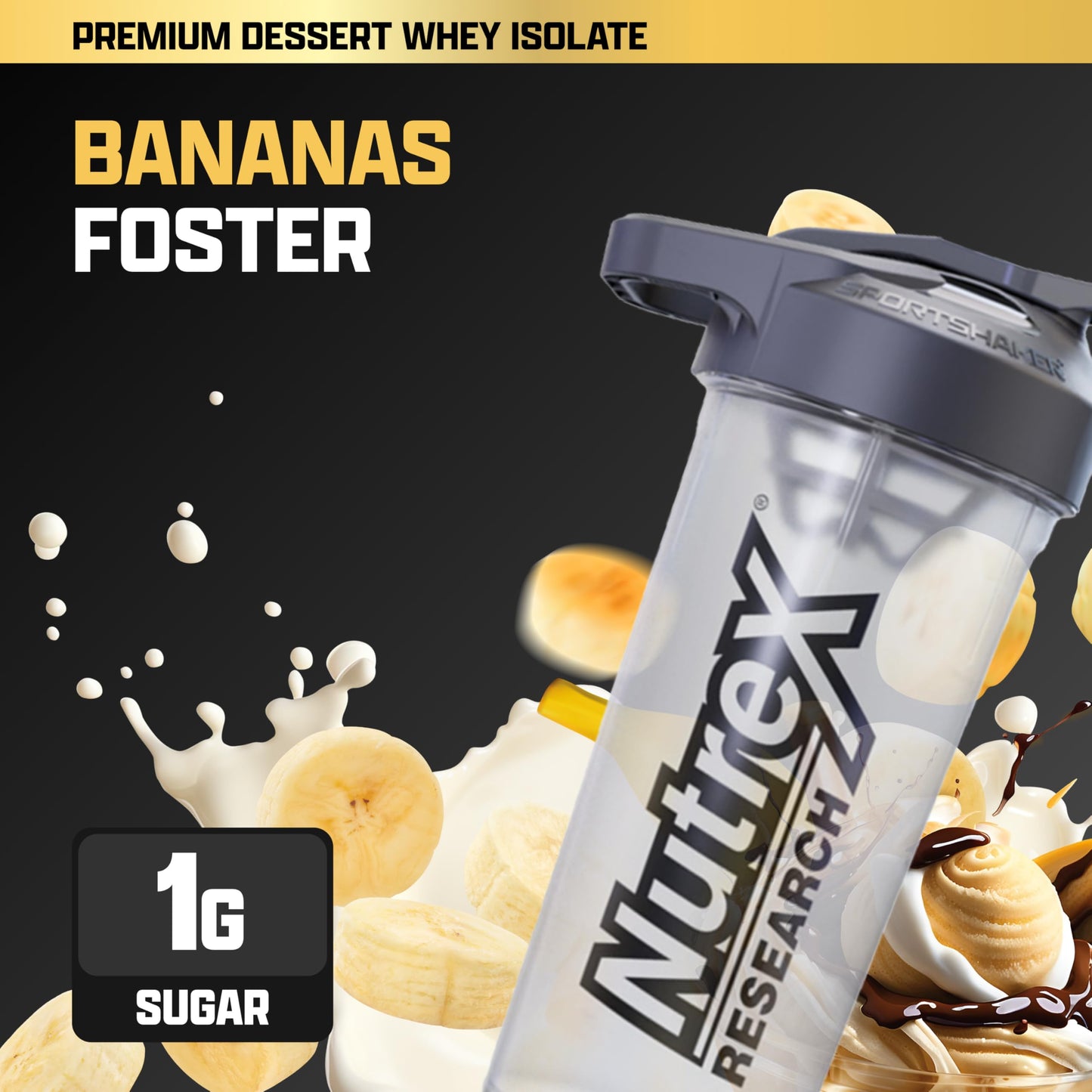 Nutrex Research IsoFit Whey Protein Powder Instantized 100% Whey Protein Isolate (30 Servings (Pack of 1), Vanilla Bean Ice Cream)