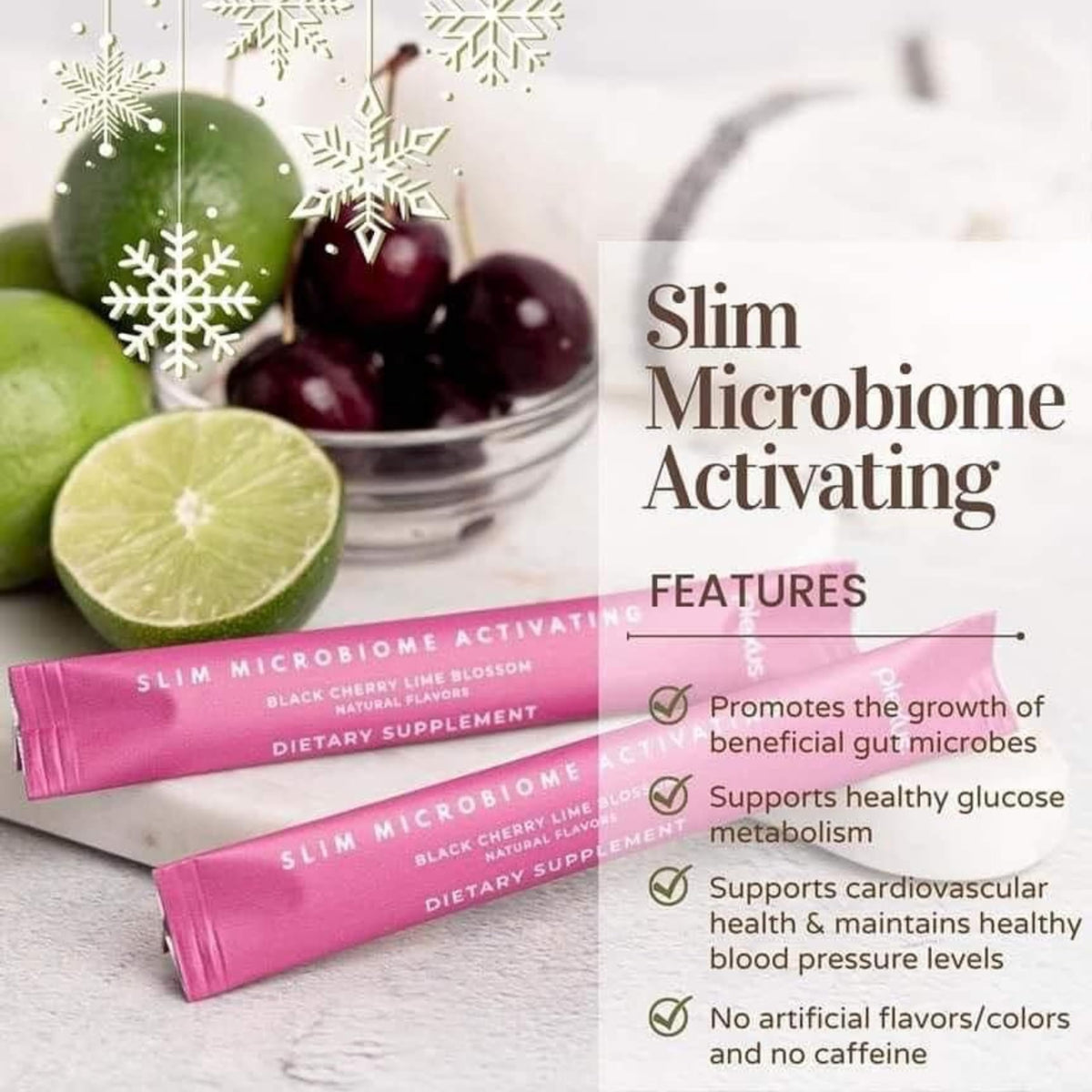Plexus Slim MicroBiome Activating Black Cherry Lime Blossom, Dietary Supplements