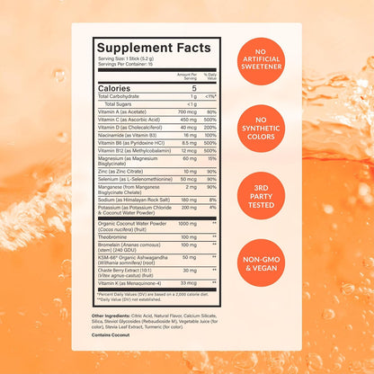 BEAM Glow, Summer Variety Pack, Hormone Support & Cortisol Supplement for Women, Pineapple, Peach Mango and Watermelon