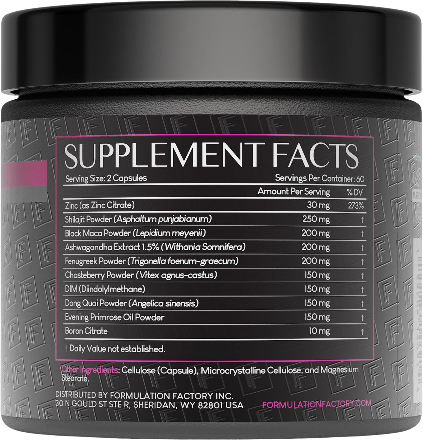 Formulation Factory Hormone Balance for Women - She's Obsessed Vitality Complex with Maca Root & Ashwagandha - Libido & Mood Support - 120 Capsules, 2 Month Supply