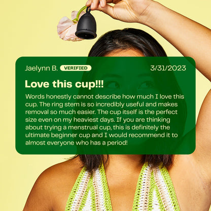 Viv for Your V Menstrual Cup | Extra Small | Safe, Comfortable, Alternative to Tampons and Pads