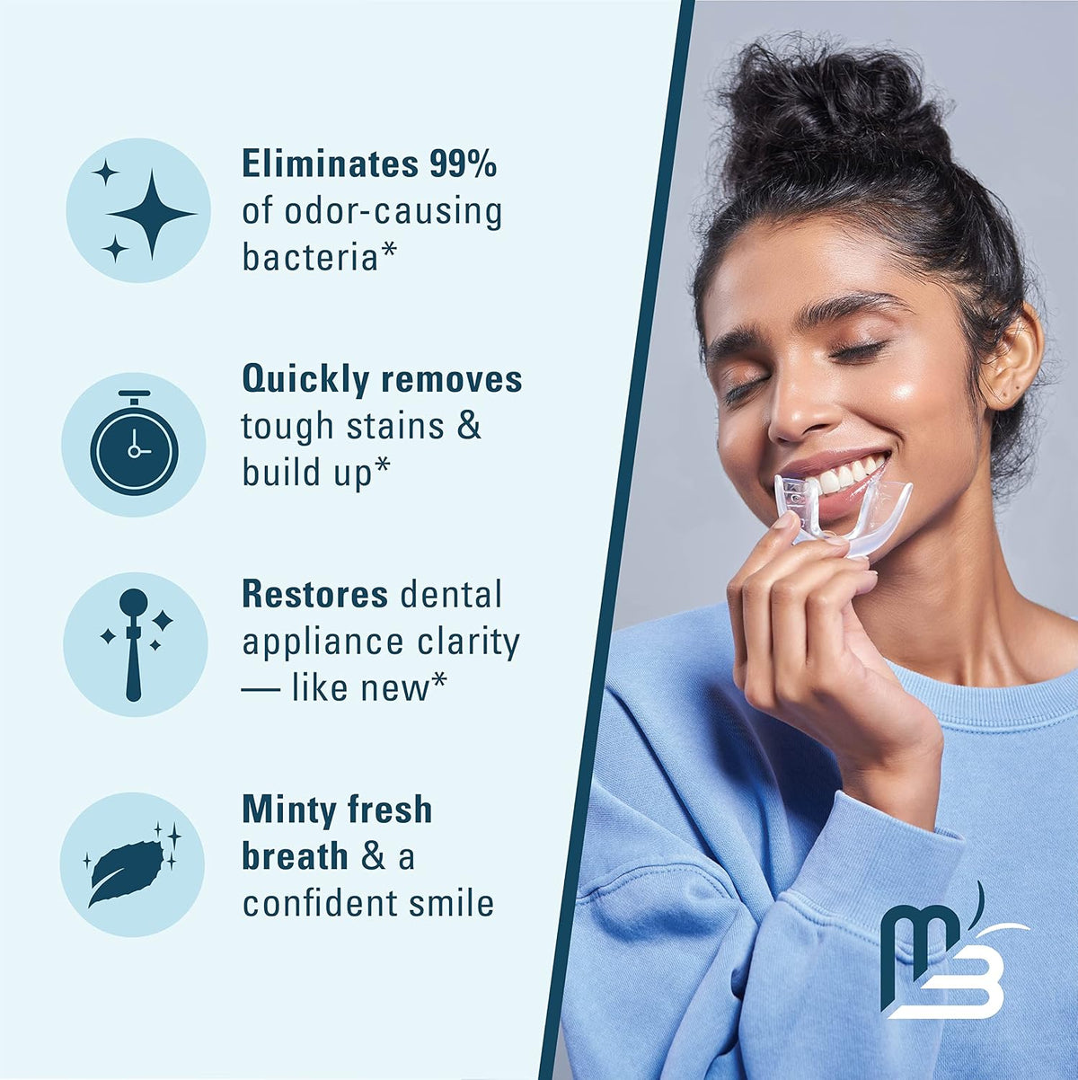 Nano Hydroxyapatite Toothpaste & Dental Appliance Cleaner Tablets