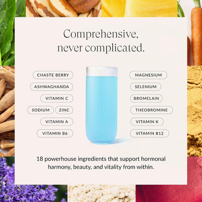 BEAM Glow & Creatine Bundle, Hormone Balance, Energy & Muscle Support for Women, Hair, Skin, Nails, Hydration, Vegan, No Sugar, Third Party Tested