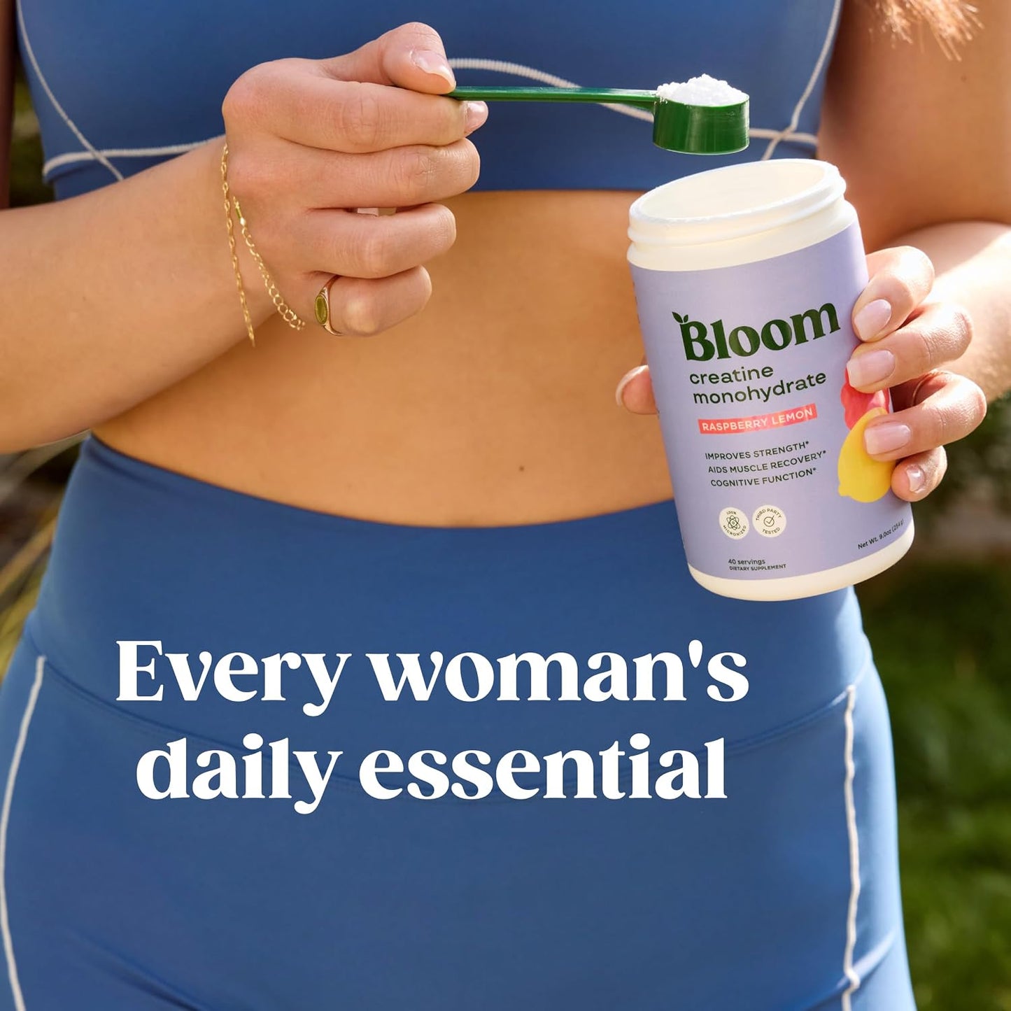 Bloom Raspberry Lemon Creatine and Berry Greens Bundle