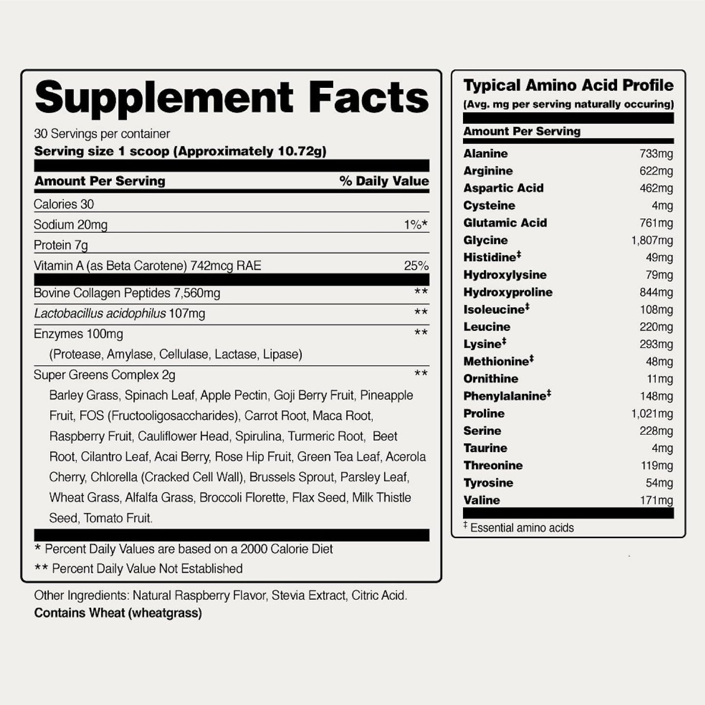 Snap Supplements Super Greens Powder with Collagen Peptides, 11.34 oz | 26 Fruits and Vegetables, Grass Fed, Non-GMO Daily Greens for Hair, Skin, Nails & Joint Support, 30 Servings, 1 Month Supply