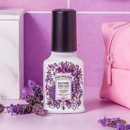 Poo-Pourri Before-You-Go Toilet Spray, Tropical Hibiscus, 2 Fl Oz - Hibiscus, Apricot and Citrus